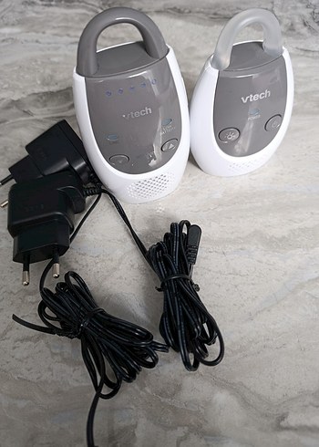 VTech BM1100 Dijital Bebek Telsizi Beyaz - Görsel 4