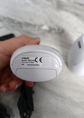 VTech BM1100 Dijital Bebek Telsizi Beyaz - Görsel 8