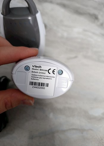 VTech BM1100 Dijital Bebek Telsizi Beyaz - Görsel 7