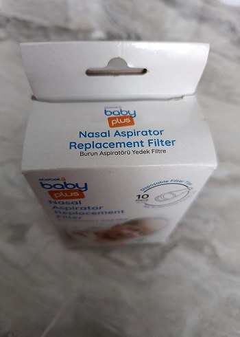 Baby Plus Burun Aspiratörü Yedek Filtre 10'lu - Görsel 2
