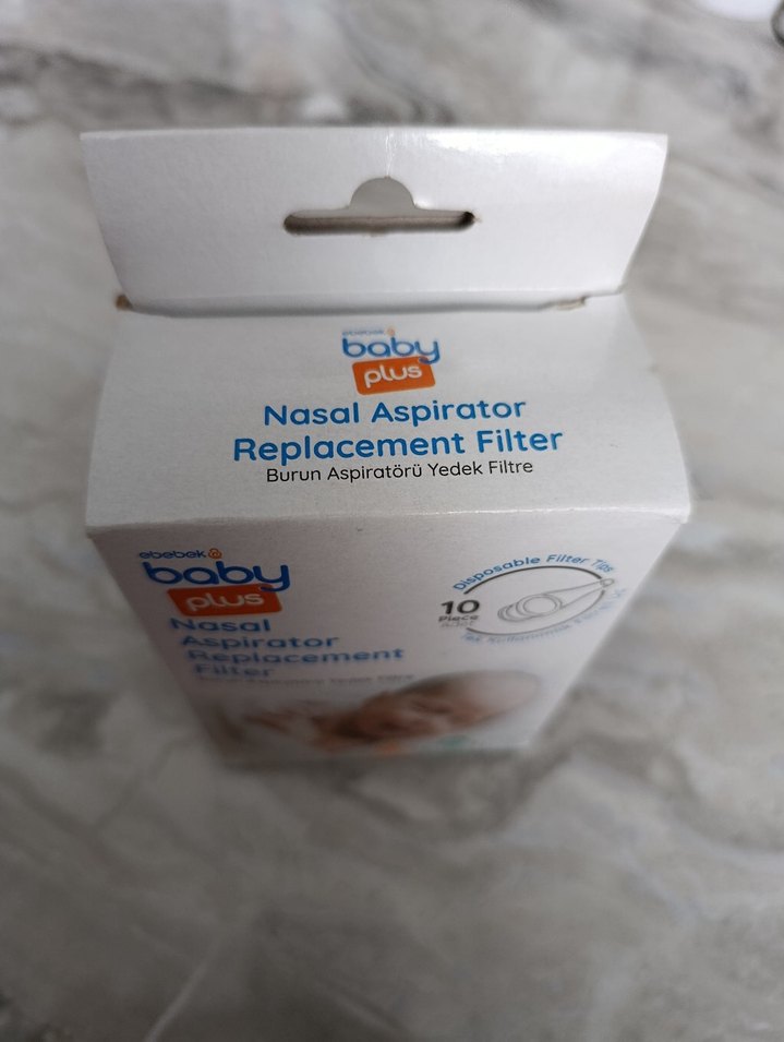 Baby Plus Burun Aspiratörü Yedek Filtre 10'lu - Görsel 2