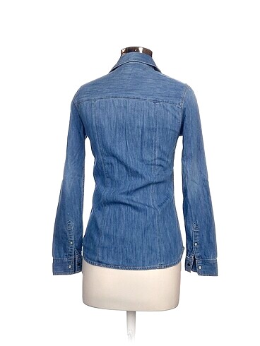 xs Beden Mavi Jeans Gömlek %70 İndirimli.