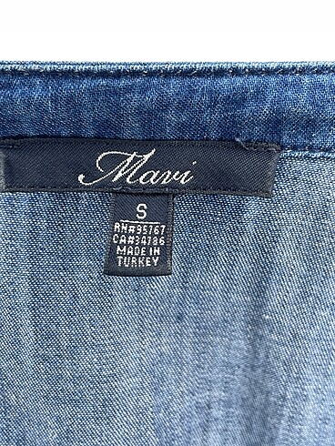 s Beden çeşitli Renk Mavi Jeans Kısa Elbise %70 İndirimli.