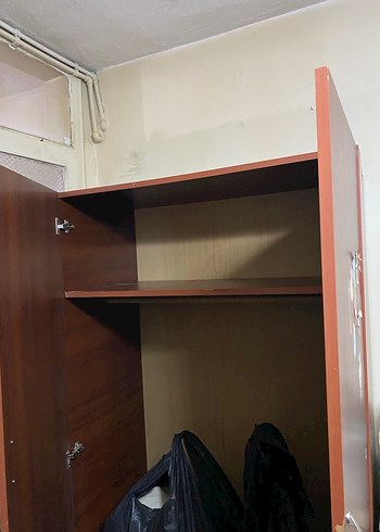 Kahverengi Çocuk Gardırop - Görsel 4