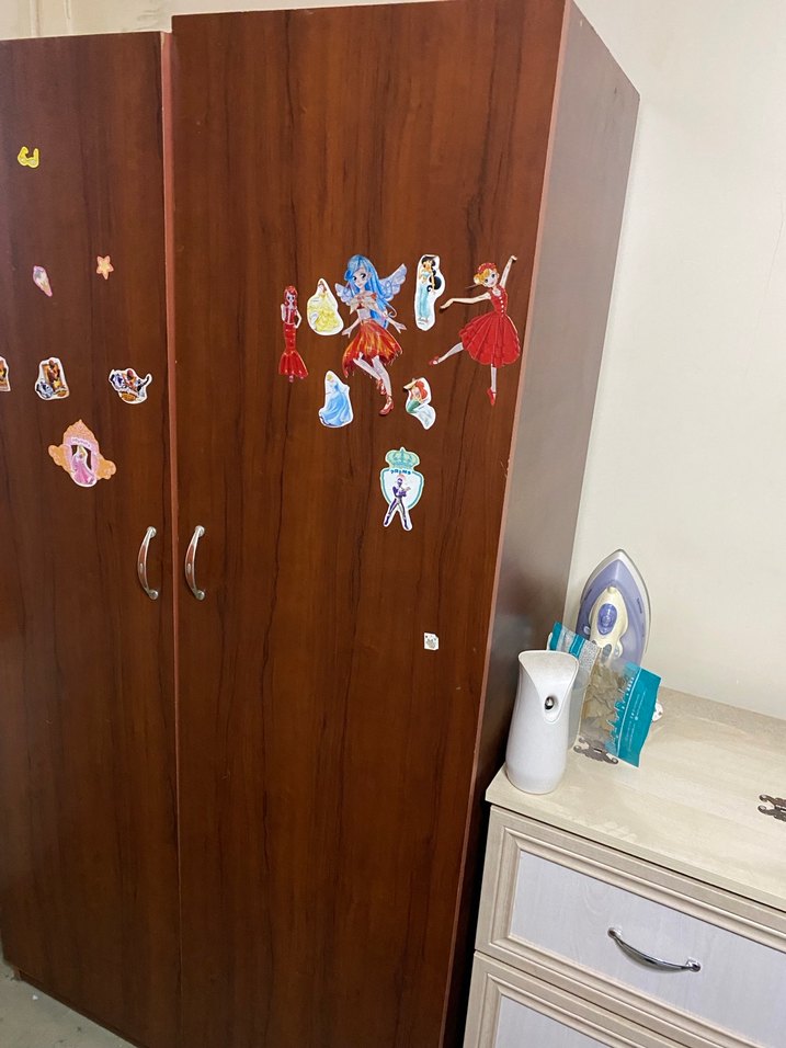 Kahverengi Çocuk Gardırop - Görsel 2