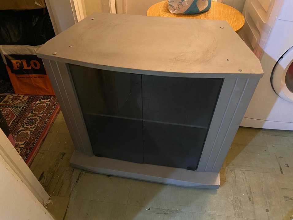 Gri tv sehpası - Görsel 2