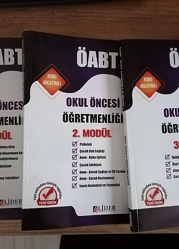 Okul öncesi öabt lider yayınları konu anlatımı