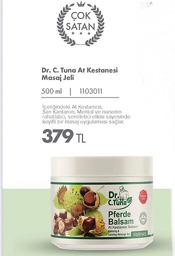 Farmasi At kestanesi - Görsel 2