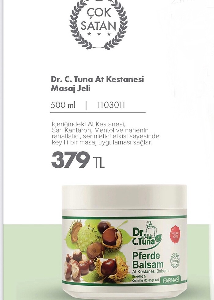 Farmasi At kestanesi - Görsel 2