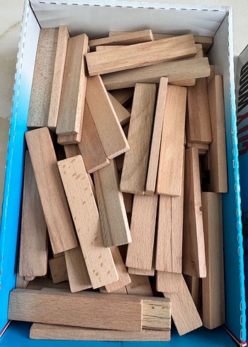 Beden CITYWOOD 100 Parça Ahşap Bloklar