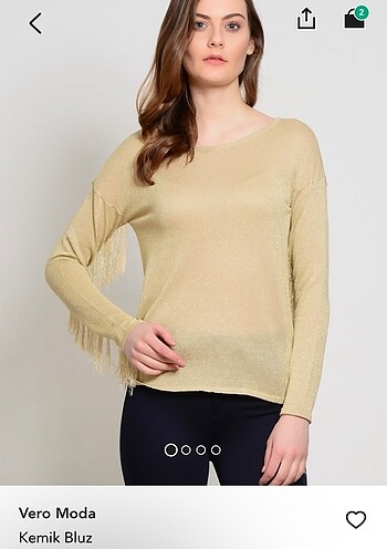 Vero moda kemik bluz