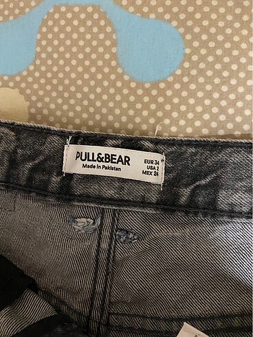 xs Beden gri Renk pull&bear şort