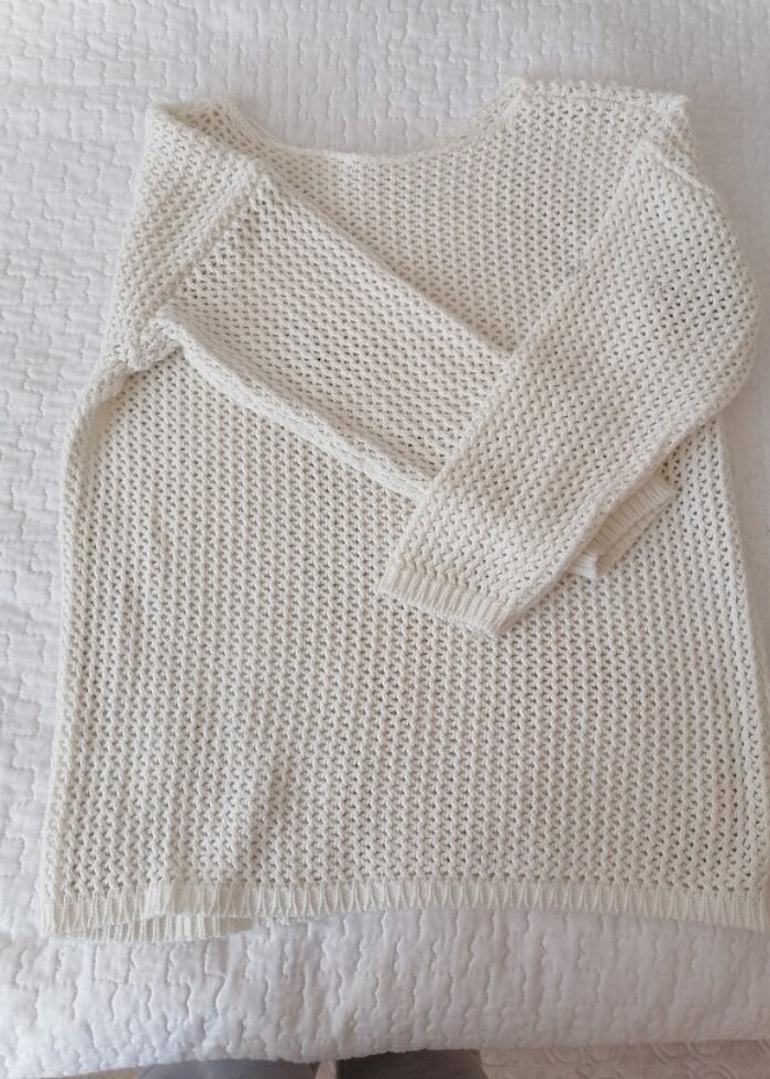 Örgü salaş kazak - Görsel 2