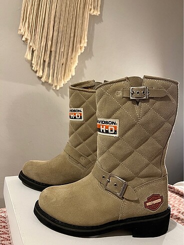 38 Beden camel Renk Harley Davidson Bot