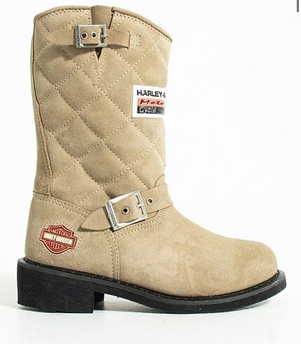 38 Beden camel Renk Harley Davidson Çizme