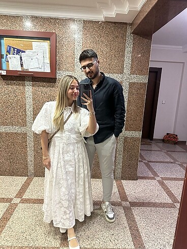 m Beden beyaz Renk Beyaz Prenses Elbise
