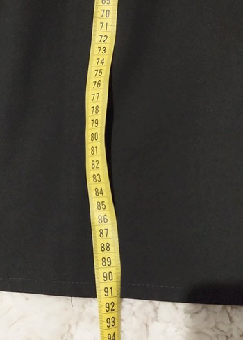 Siyah Midi Elbise - Görsel 4