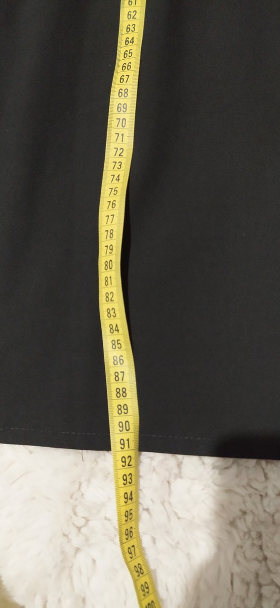 Siyah Midi Elbise - Görsel 4