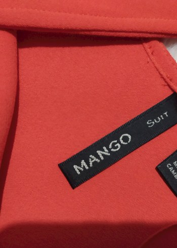 V Yaka Kolsuz Renkli Kadın Elbise - Görsel 3