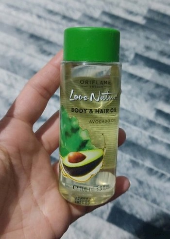 Oriflame Avokado Yağlı Vücut ve Saç Yağı 100 ml