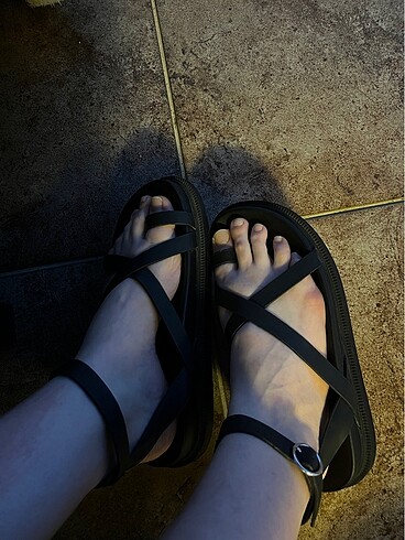 Pull and bear sandalet - Görsel 6