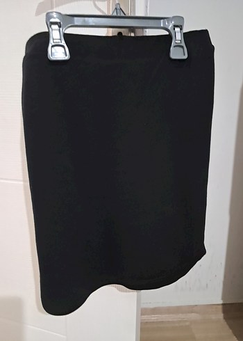 Parlak Payetli Kemerli Mini Etek - Görsel 2