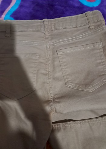 Bej Kadin Regular Fit Pantolon - Görsel 3