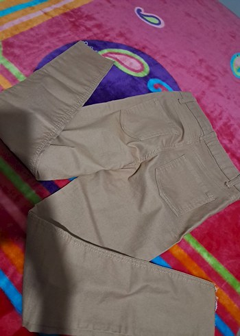 Bej Kadin Regular Fit Pantolon - Görsel 2