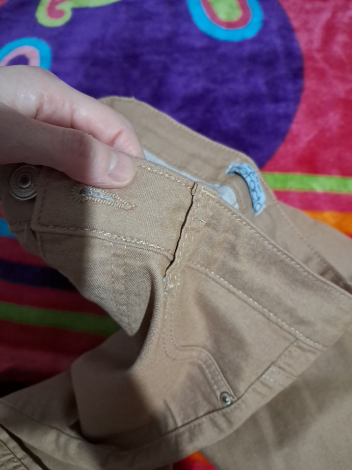 Bej Kadin Regular Fit Pantolon - Görsel 4