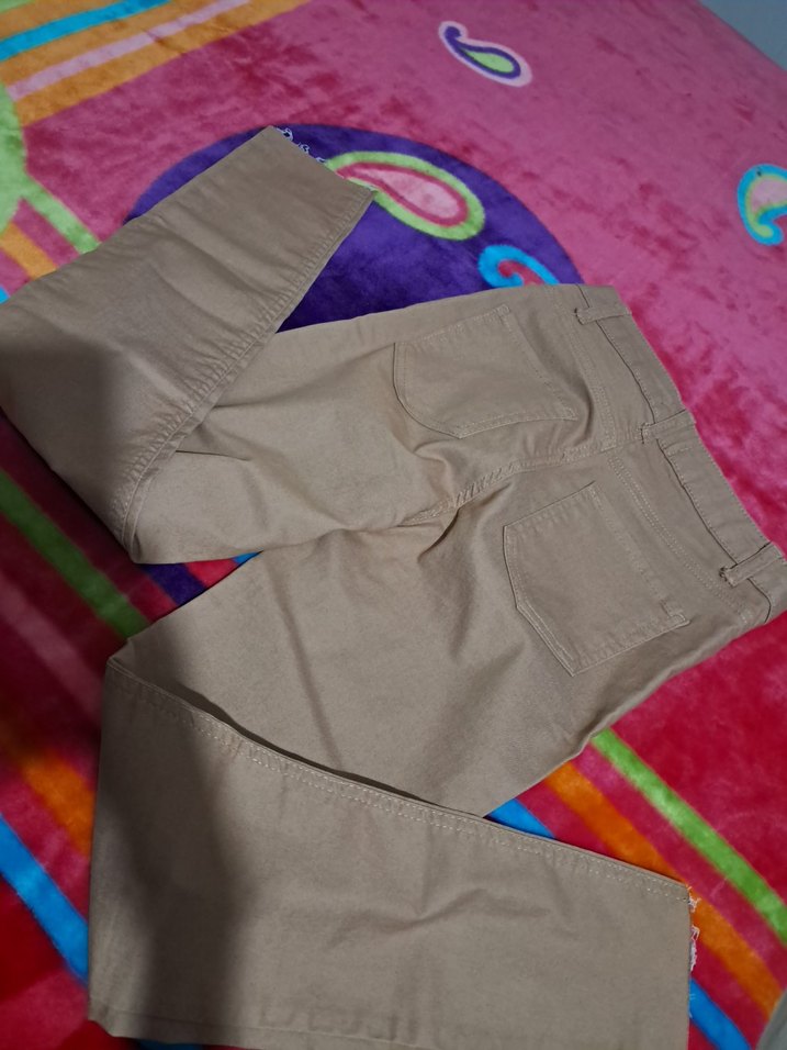 Bej Kadin Regular Fit Pantolon - Görsel 2