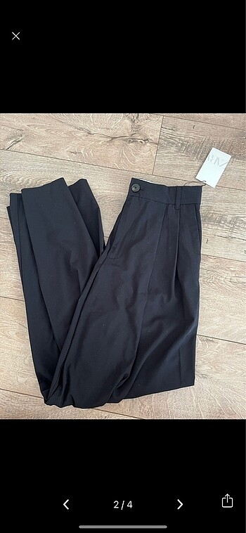 Zara pilli pantolon zara 42