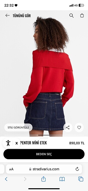Stradivarius Stradivarius kot etek