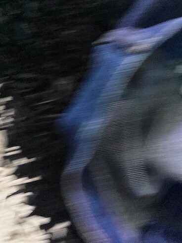 xs Beden Yırtmaçlı koyu kot etek