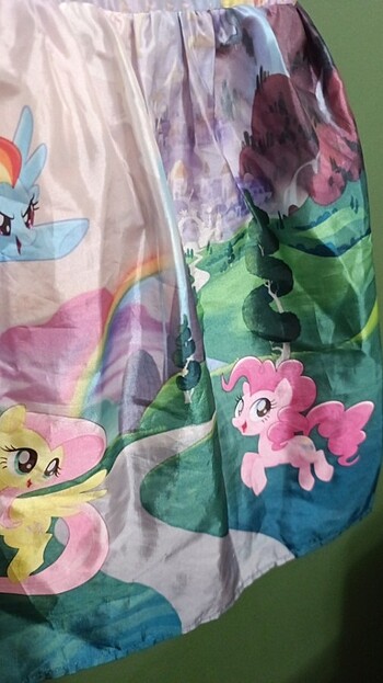 8 Yaş Beden çeşitli Renk My little pony elbise