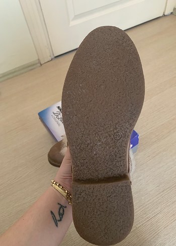 Bej Süet Kadın Dolgu Topuklu Bot - Görsel 7