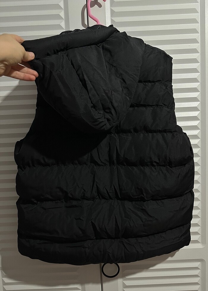 Siyah Şişme Yelek - Görsel 2