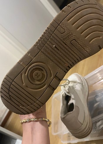 Minimalist Beyaz Platform Kadın Spor Ayakkabı - Görsel 4