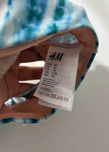 Turkuaz Çapraz Detaylı Bohem Bikini Üstü - Görsel 2