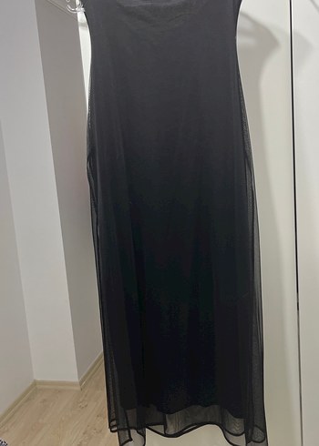 Siyah tül 40 beden elbise - Görsel 3