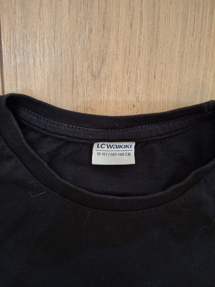 LCW Siyah Erkek cocuk Tişört - Görsel 2