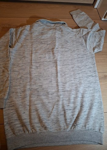 10-11 yaş Lcw Gri Erkek Çocuk Yüksek Yakalı Sweatshirt - Görsel 4