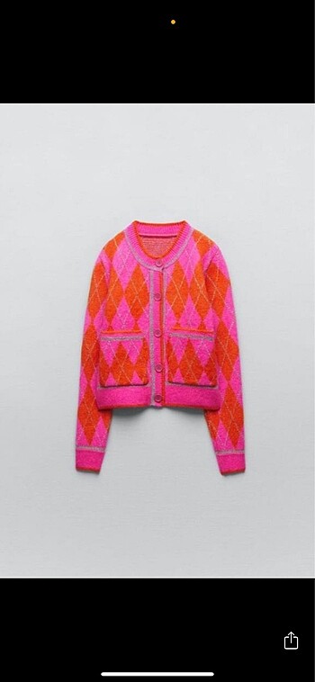 Zara Zara pembe hırka
