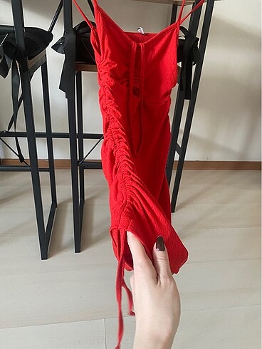 Bershka Bershka büzgülü elbise