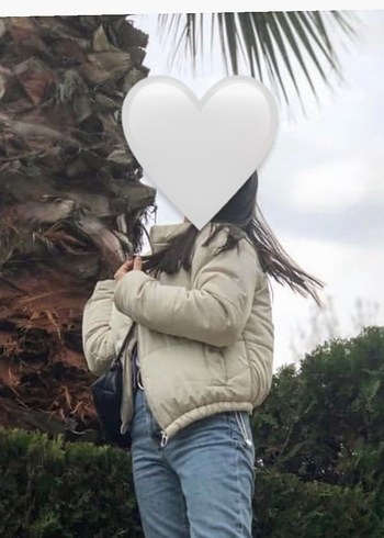 LC Waikiki Beyaz Sisme Mont