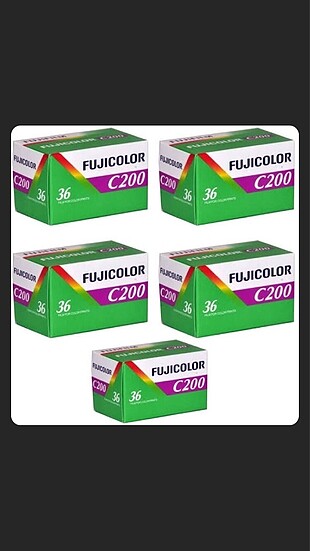 Fujifilm 35mm Taze Film Analog Film C200