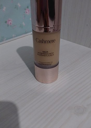 Cashmere Işıltılı Baz - Açık Bej