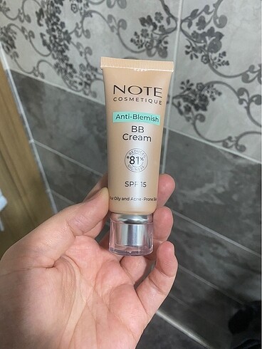 Note Note anti blemish sivilce karşıtı bb krem