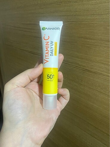 Garnier c vitaminli güneş kremi