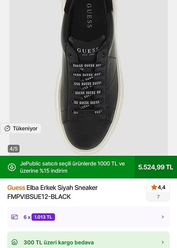 Guess GUESS ERKEK SNEAKER AYAKKABI