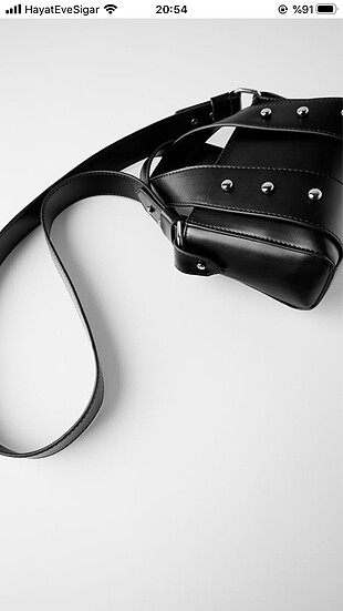 Zara Zara mini zımbalı çanta